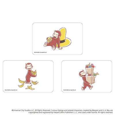 おさるのジョージ グッズ 通販 Curious George クリアカード まじかる百貨店クリアカード 4947864052881 おさるのジョージ01 絵本キャラクター かわいい 可愛い おしゃれ カワイイ スマホ裏 推し活 オシャレ レンチキュラー ホビー