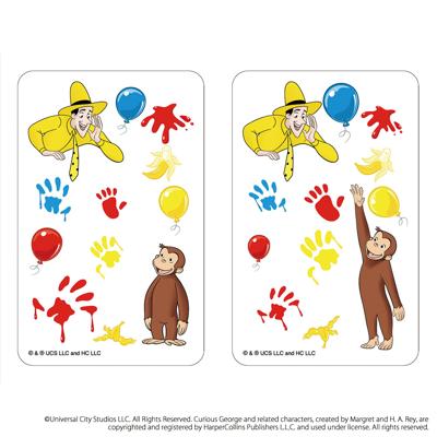 おさるのジョージ グッズ 通販 Curious George クリアカード まじかる百貨店クリアカード 4947864052935 おさるのジョージ06 絵本キャラクター かわいい 可愛い おしゃれ カワイイ スマホ裏 推し活 オシャレ レンチキュラー ホビー