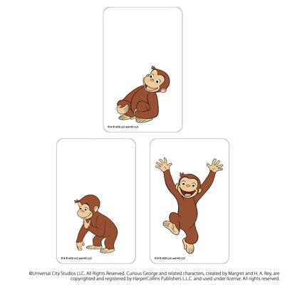 おさるのジョージ グッズ 通販 Curious George クリアカード まじかる百貨店クリアカード 4947864052966 おさるのジョージ09 絵本キャラクター かわいい 可愛い おしゃれ カワイイ スマホ裏 推し活 オシャレ レンチキュラー ホビー
