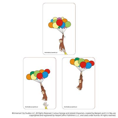 おさるのジョージ グッズ 通販 Curious George クリアカード まじかる百貨店クリアカード 4947864052973 おさるのジョージ10 絵本キャラクター かわいい 可愛い おしゃれ カワイイ スマホ裏 推し活 オシャレ レンチキュラー ホビー