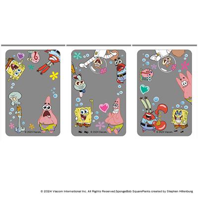 スポンジボブ グッズ 通販 スポンジ・ボブ クリアカード まじかる百貨店クリアカード 4947864063641 スポンジ・ボブ03 SpongeBob スマホ スマートフォン 透明 カード かわいい 可愛い おしゃれ キャラクター レンチキュラー ホビー