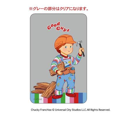 チャッキー グッズ 通販 CHUCKY クリアカード まじかる百貨店クリアカード 4947864075293 チャッキー03 スマホ かわいい おしゃれ 透明 カード 映画グッズ チャイルド・プレイ キャラクター 推しグッズ レンチキュラー スマートフォン