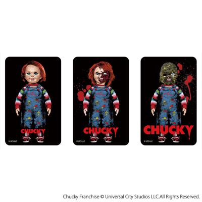 チャッキー グッズ 通販 CHUCKY ステッカー まじかる百貨店ステッカー 4947864075347 チャッキー03 スマホステッカー シール ステッカーシール 映画グッズ かわいい おしゃれ オシャレ キャラクター レンチキュラー チャイルドプレイ