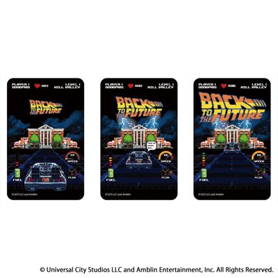 バックトゥザフューチャー グッズ 通販 ステッカー まじかる百貨店ステッカー 4947864075538 バック・トゥ・ザ・フューチャー02 Back to the Future シール BTTF デロリアン 映画グッズ おしゃれ レンチキュラー ホビー