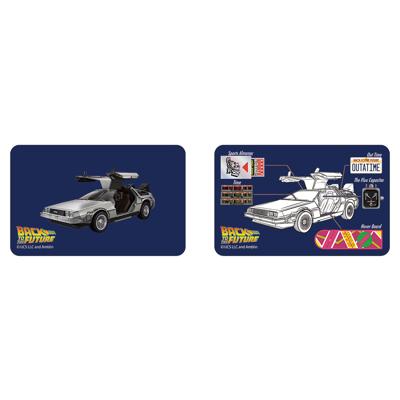 バックトゥザフューチャー グッズ 通販 ステッカー まじかる百貨店ステッカー 4947864075569 バック・トゥ・ザ・フューチャー05 Back to the Future シール BTTF デロリアン 映画グッズ おしゃれ レンチキュラー ホビー