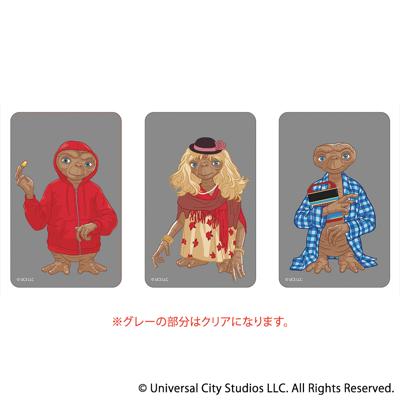 ET グッズ 通販 E.T. クリアカード まじかる百貨店クリアカード 4947864075576 the Extra Terrestrial01 スマホ 透明 カード 映画グッズ イーティー おしゃれ 推し活 キャラクター レンチキュラー コレクション ホビー