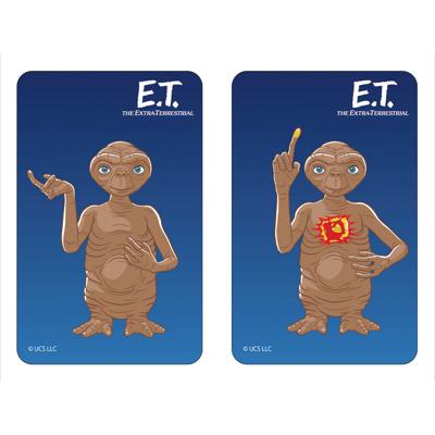 ET グッズ 通販 E.T. ステッカー まじかる百貨店ステッカー 4947864075668 the Extra Terrestrial05 シール ステッカーシール 映画グッズ イーティー おしゃれ 推し活 キャラクター レンチキュラー かわいい スマホ