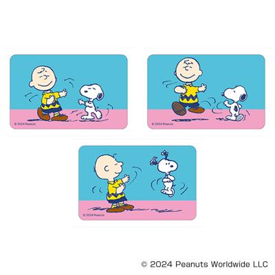 PEANUTS グッズ 通販 スヌーピー ステッカー まじかる百貨店ステッカー 4947864066178 PEANUTS01 SNOOPY スマホステッカー シール ステッカーシール キャラクター かわいい おしゃれ 可愛い レンチキュラー