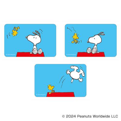 PEANUTS グッズ 通販 スヌーピー ステッカー まじかる百貨店ステッカー 4947864066222 PEANUTS06 SNOOPY スマホステッカー シール ステッカーシール キャラクター かわいい おしゃれ 可愛い レンチキュラー