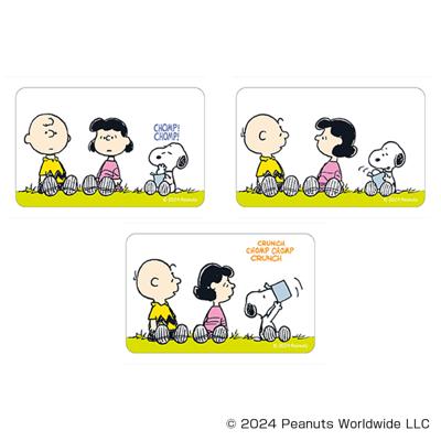 PEANUTS グッズ 通販 スヌーピー クリアカード まじかる百貨店クリアカード 4947864066277 PEANUTS01 SNOOPY スマホ裏 スマートフォン 透明 カード おしゃれ かわいい オシャレ 可愛い キャラクター レンチキュラー ホビー