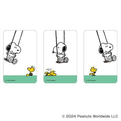 PEANUTS グッズ 通販 スヌーピー クリアカード まじかる百貨店クリアカード 4947864066291 PEANUTS03 SNOOPY スマホ裏 スマートフォン 透明 カード おしゃれ かわいい オシャレ 可愛い キャラクター レンチキュラー ホビー