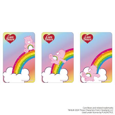 ケアベア グッズ 通販 Care Bears ステッカー シール ステッカーシール まじかる百貨店ステッカー 4947864074302 かわいい おしゃれ スマートフォン 可愛い オシャレ 推しグッズ キャラクター レンチキュラー スマホ裏 文房具