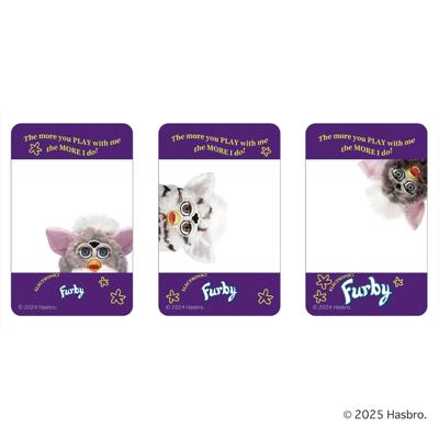 ファービー グッズ 通販 Furby クリアカード まじかる百貨店クリアカード 4947864079338 ファービー05 スマホ裏 スマートフォン 透明 カード おしゃれ かわいい オシャレ 可愛い カワイイ 推し活 キャラクター レンチキュラー ホビー