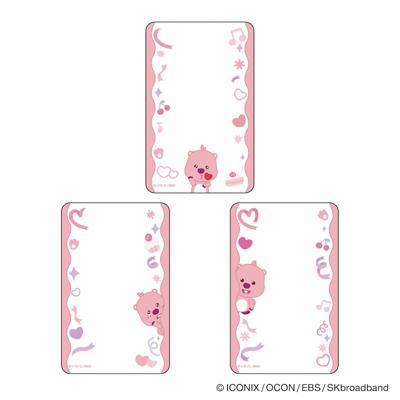 ジャンマンルピー グッズ 通販 じゃんまんるぴー ZANMANG LOOPY クリアカード まじかる百貨店クリアカード 4947864092061 スマホ裏 スマートフォン 透明 かわいい 可愛い 韓国 キャラクター 推しグッズ レンチキュラー ホビー