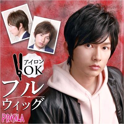 prisila プリシラ ウィッグ MA-10 メンズ 通販 オールウイッグ オールウィッグ フルウィッグ フルウイッグ 全頭かつら かつら ウイッグ メンズウィッグ カツラ 男性用 男性 PRISILA ミディショート コスプレ おしゃれ 自然