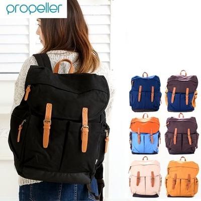 リュック レディース ph-ruck-14-1267 レディースバッグ 定番 背面ファスナー フラップ 高校生 1267 デイパック マザーズバッグ キャンバス 2way 黒 大容量 軽量 おしゃれ かわいい 通学 ★大人