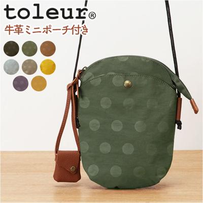 toleur ショルダーバッグ 11859 トーラ 通販 ショルダーバック ショルダー バッグ レディース 斜めがけ ブランド 大人 軽量 軽い ナイロン ミニショルダー おしゃれ かわいい シンプル 旅行 ナイロンドットミニサコッシュ レディースバッグ