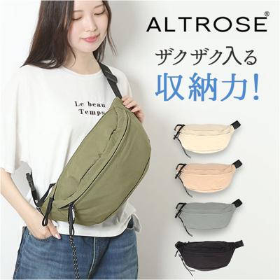 ボディバッグ レディース 大きめ 通販 ボディーバッグ 斜めがけバッグ ボディバック ワンショルダーバッグ マザーズバッグ メンズ 軽量 軽い ナイロン 旅行 アウトドア シンプル カジュアル ALTROSE アルトローズ ティム 250090 レディースバッグ