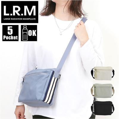 L.R.M バッグ RK-1085 通販 ショルダーバッグ ショルダーバック 斜めがけバッグ ミニショルダーバッグ 大容量 小さめ レディース メンズ おしゃれ シンプル 無地 ライン 通勤 通学 旅行 アウトドア スポーツ サブバッグ 男女兼用バッグ