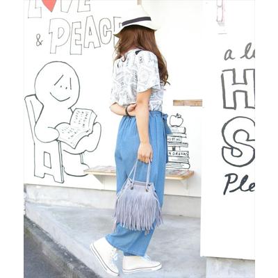 Rootote ルートート トートバッグ 通販 サイドポケット BABYROO ベビールー レディース 3way リュック ショルダー フリンジ ミニトート 小さめ ミニ かわいい