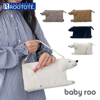 ルートート ROOTOTE ショルダーバッグ 3623 通販 ショルダーバック 斜めがけバッグ 2way クラッチバッグ ハンドバッグ 大人 小さめ 軽量 軽い 肩掛け おしゃれ かわいい babyroo ベビールー 犬 いぬ イヌ アニマル レディース