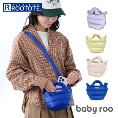 ルートート ROOTOTE ショルダーバッグ 3687 通販 斜めがけバッグ 2way ミニバッグ トートバッグ ハンドバッグ 軽量 軽い 旅行 babyroo ベビールー FEATHER ROO フェザールー ふわふわ かわいい 小さめ レディースバッグ