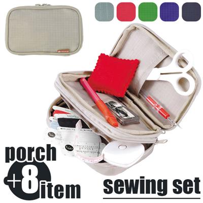 裁縫セット 小学生 通販 TOREMY トレミー ソーイングセット さいほうセット 裁縫道具セット 裁縫箱 裁縫道具 小学校 中学校 男の子 女の子 ファスナーポーチ おしゃれ かわいい 家庭科 大人 携帯 シンプル