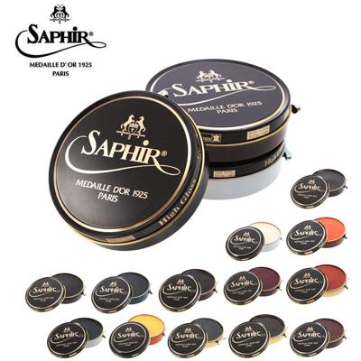 艶出しワックス サフィール ノワール Saphir Noir 靴磨き ビーズワックス 保革効果 艶出し 定番 ケアクリーム ジャケット 鞄 皮革 蜜蝋 靴クリーム シューケア 靴用ワックス ハイシャイン 光沢 ポリッシュ 靴ケア用品・アクセサリ 9551004