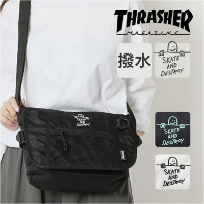 スラッシャー ショルダーバッグ THRASHER THR-301 通販 ショルダーバック ショルダー 斜め掛け 斜めがけ 軽量 メンズ レディース ポリエステル バッグ バック 鞄 おしゃれ オシャレ シンプル ブランド レディースバッグ