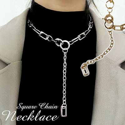 ネックレス チェーン 太め 通販 ダイヤモンドハーツ nec-0370 Diamond Hearts アクセサリー レディース チェーンネックレス スクエアチェーン ネックレスチェーン 女性 メンズ プレゼント ブランド 彼女 男性 10代 20代 30代