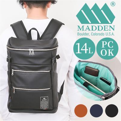 小さめ ブランド リュック メンズ 通販 リュックサック デイパック バックパック ビジネスリュック MADDEN EQUIPMENT メデンイクイップメント TMPI-11 ビジネス A4 通勤 通学 男性 大人 男子 パソコン PC かっこいい メンズバッグ
