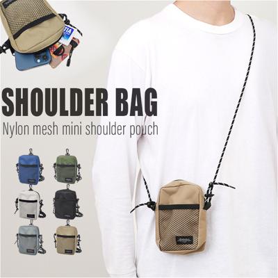 ショルダーバッグ メンズ 軽量 通販 ミニショルダーポーチ ミニショルダーバッグ ナイロンメッシュ 斜め掛け ナイロンバッグ メッシュバッグ 軽い 男女兼用 ショルダーポーチ 肩掛け レディース 小さめ 小さい おしゃれ かわいい アウトドア ギフト 贈り物