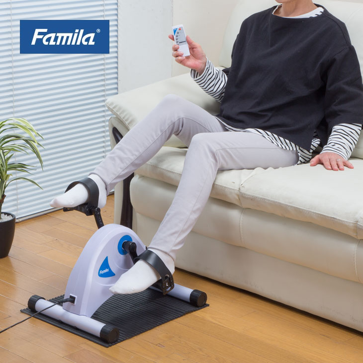ファミラ 楽らく健康電動ルームサイクル フィットネス バイク フィットネスバイク 運動器具
