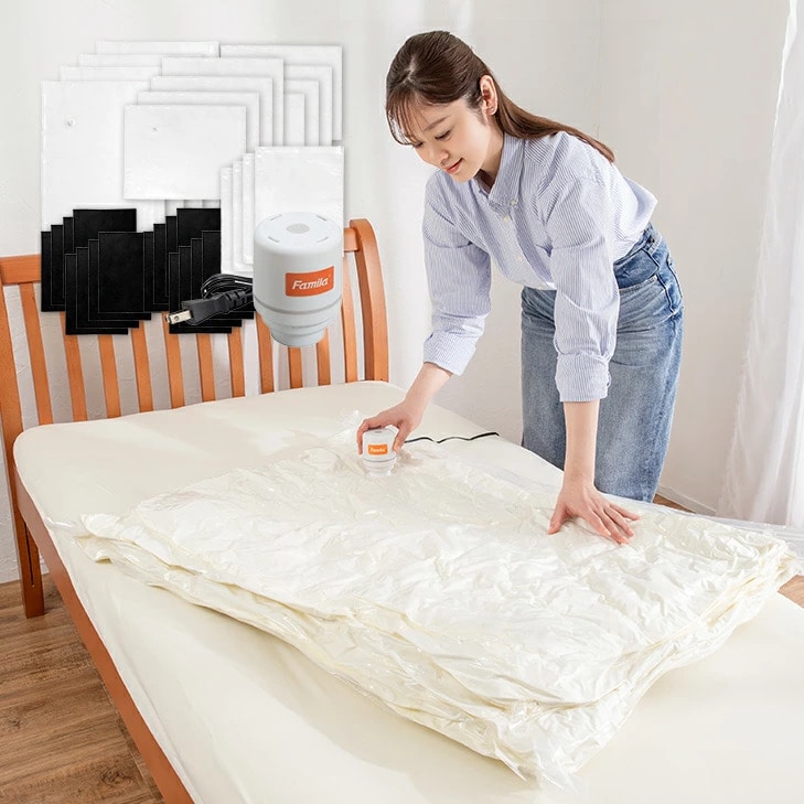 掃除機のいらない布団圧縮袋 27点セット 布団圧縮 布団 圧縮 圧縮袋