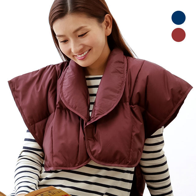 あったか羽毛肩当て