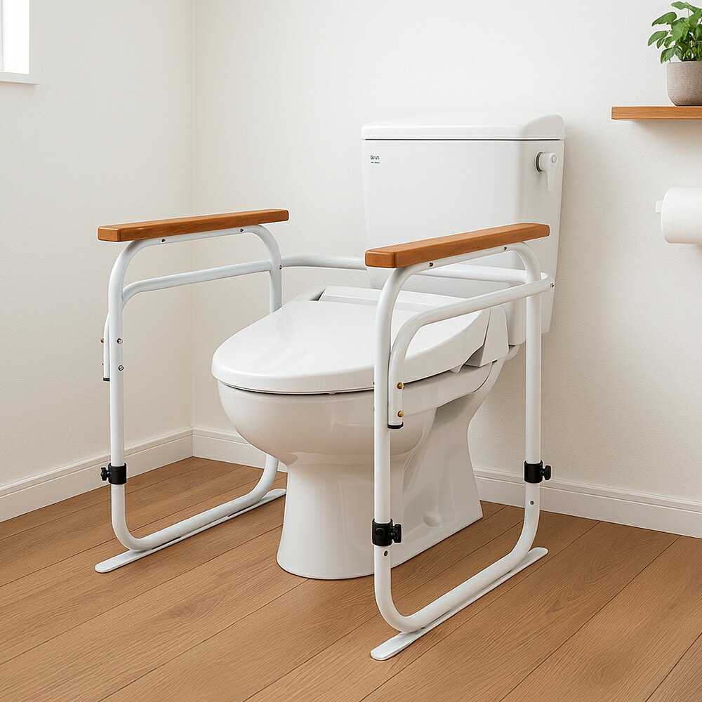 入荷予定12月中旬 洋式トイレ据置用アーム