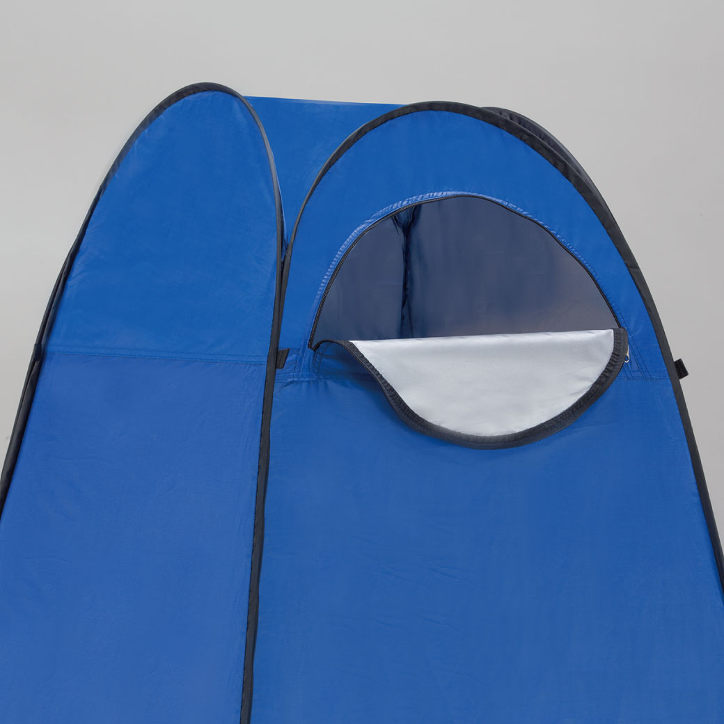 防災士か?監修したワンタッチ式ルームテント&折りたたみトイレDX