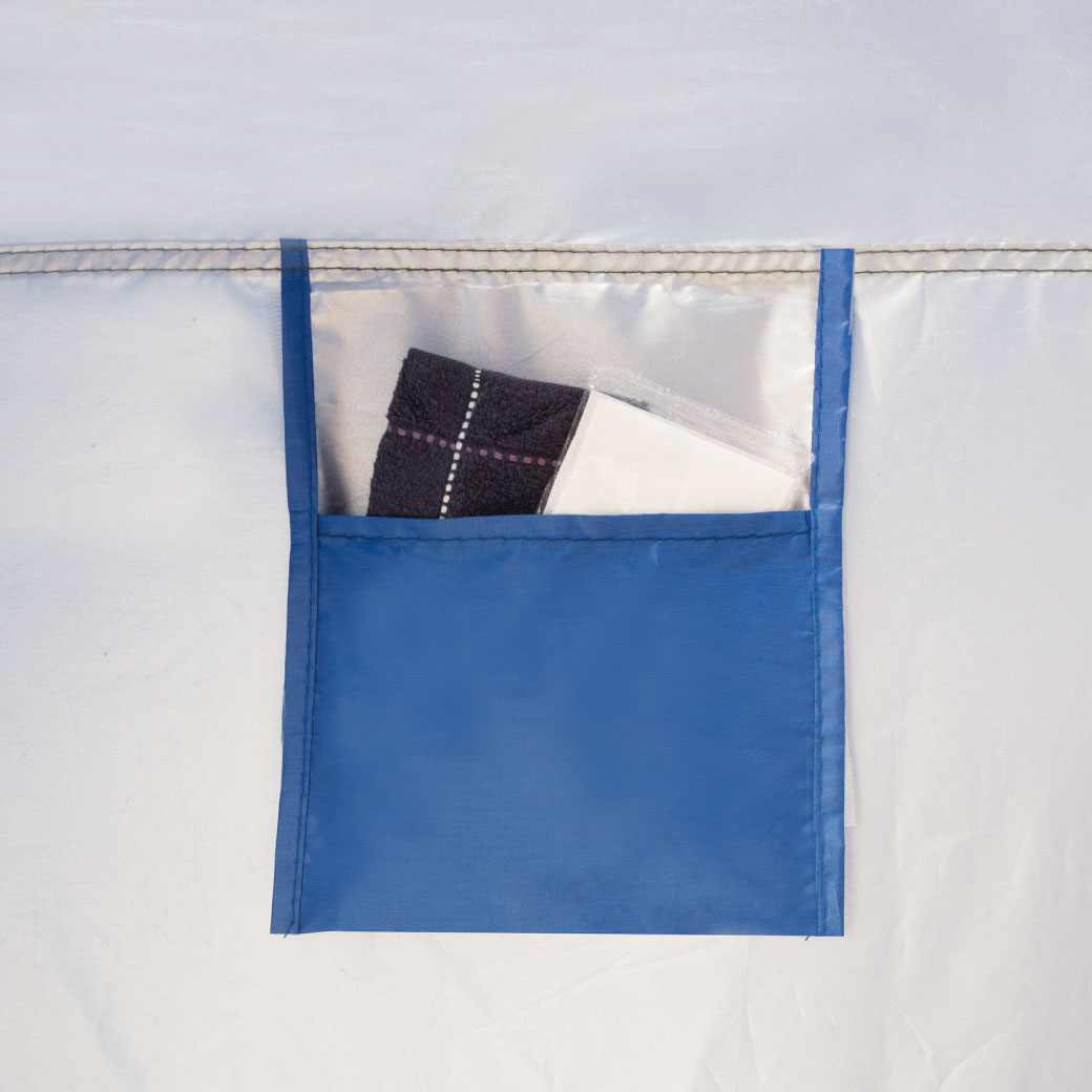 防災士か?監修したワンタッチ式ルームテント&折りたたみトイレDX