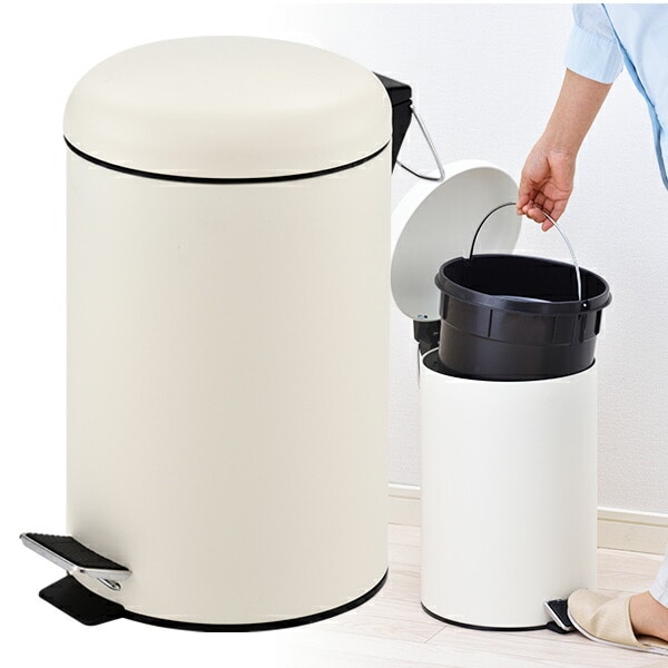 ペダル式ペール12L