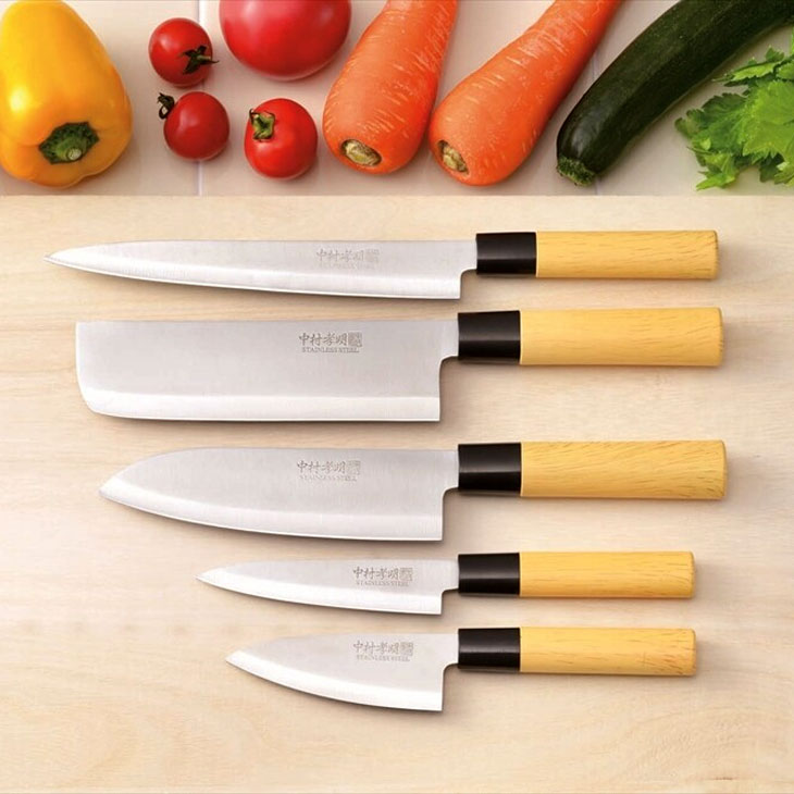 中村孝明 和包丁5本セット
