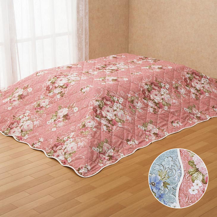 リバーシブル中わた入りこたつ上掛 長方形