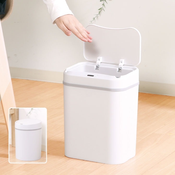 人感センサーダストボックス12L ごみ箱 ダストボックス ゴミ箱 自動