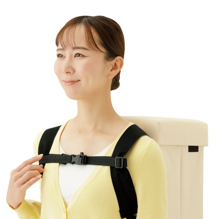 防災ニモナルマルチスツール 防災士監修 防災BOOK付き アイボリー