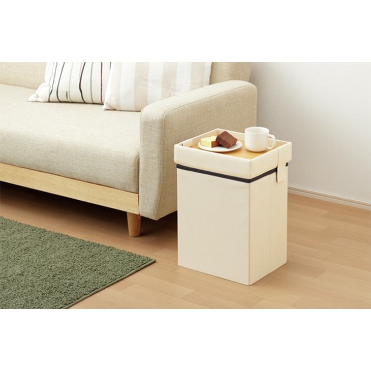 防災ニモナルマルチスツール 防災士監修 防災BOOK付き アイボリー