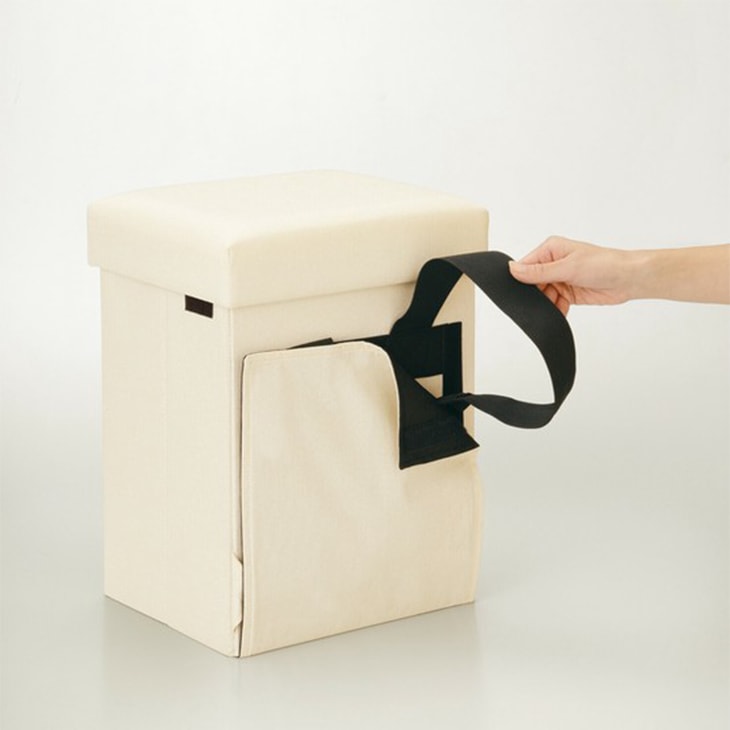 防災ニモナルマルチスツール 防災士監修 防災BOOK付き アイボリー