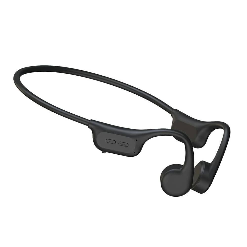 HIDISC 骨伝導 ヘッドホン ワイヤレス 充電式 USB充電 バッテリー内蔵 	HD-BCEX19BK