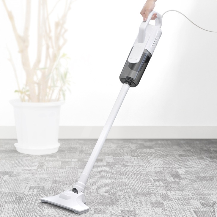 掃除機 スティッククリーナー ハンディクリーナー 2WAY 軽量 1.3kg 小型 ホワイト