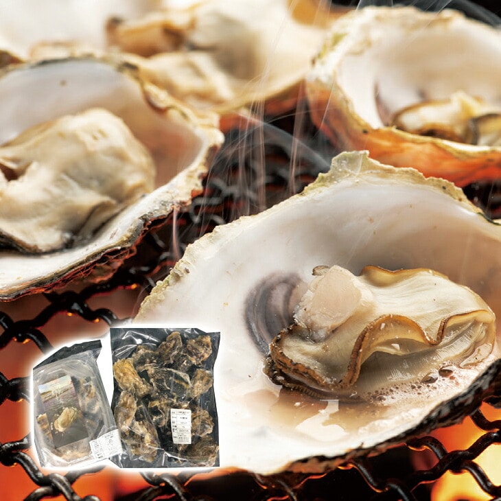 レンジで食べられる殻付き牡蠣 2㎏