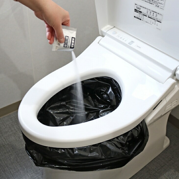 簡易トイレ30セット 防災 携帯トイレ 凝固剤 災害用 非常用