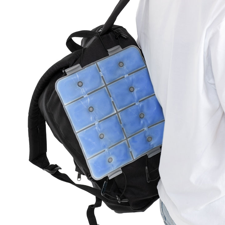 ICYクールキャリー リュック 背中 汗 対策 ランドセルパッド ひんやり ベビーカー 保冷シート ジェル